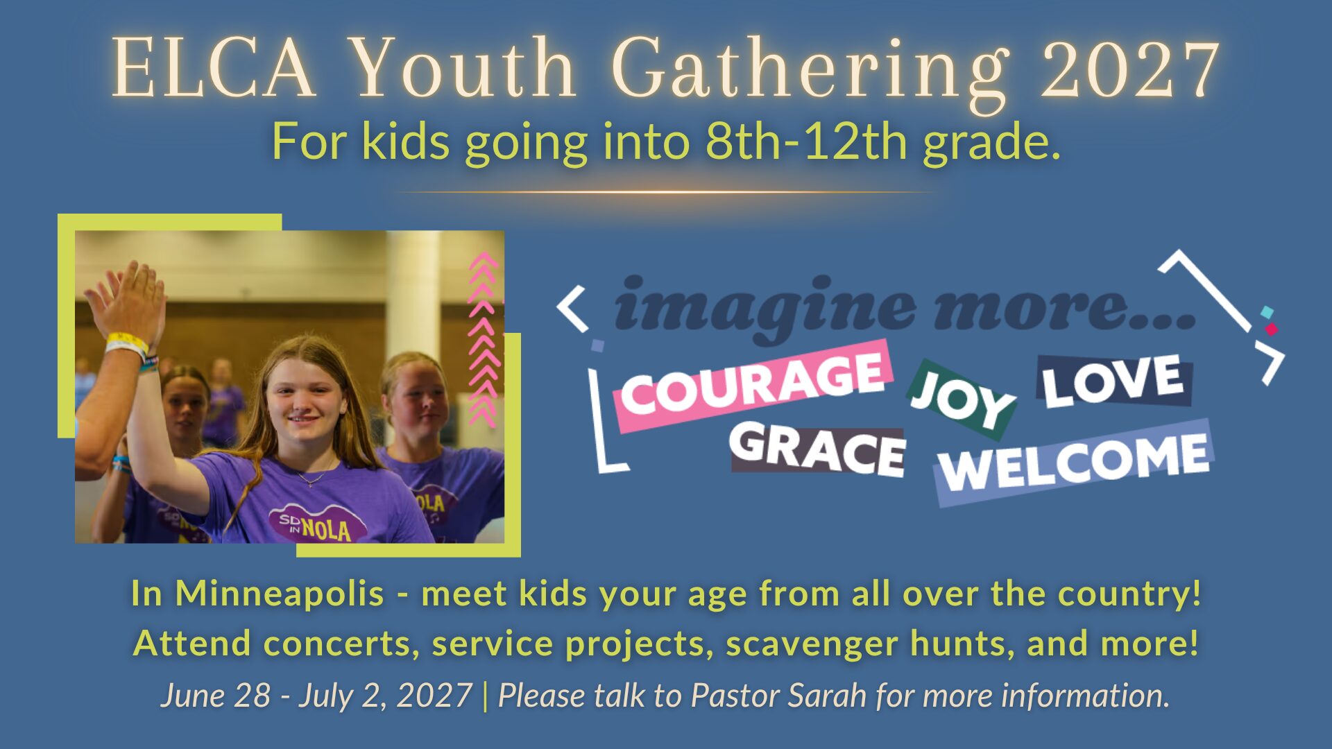 ELCA Youth Gathering 2027