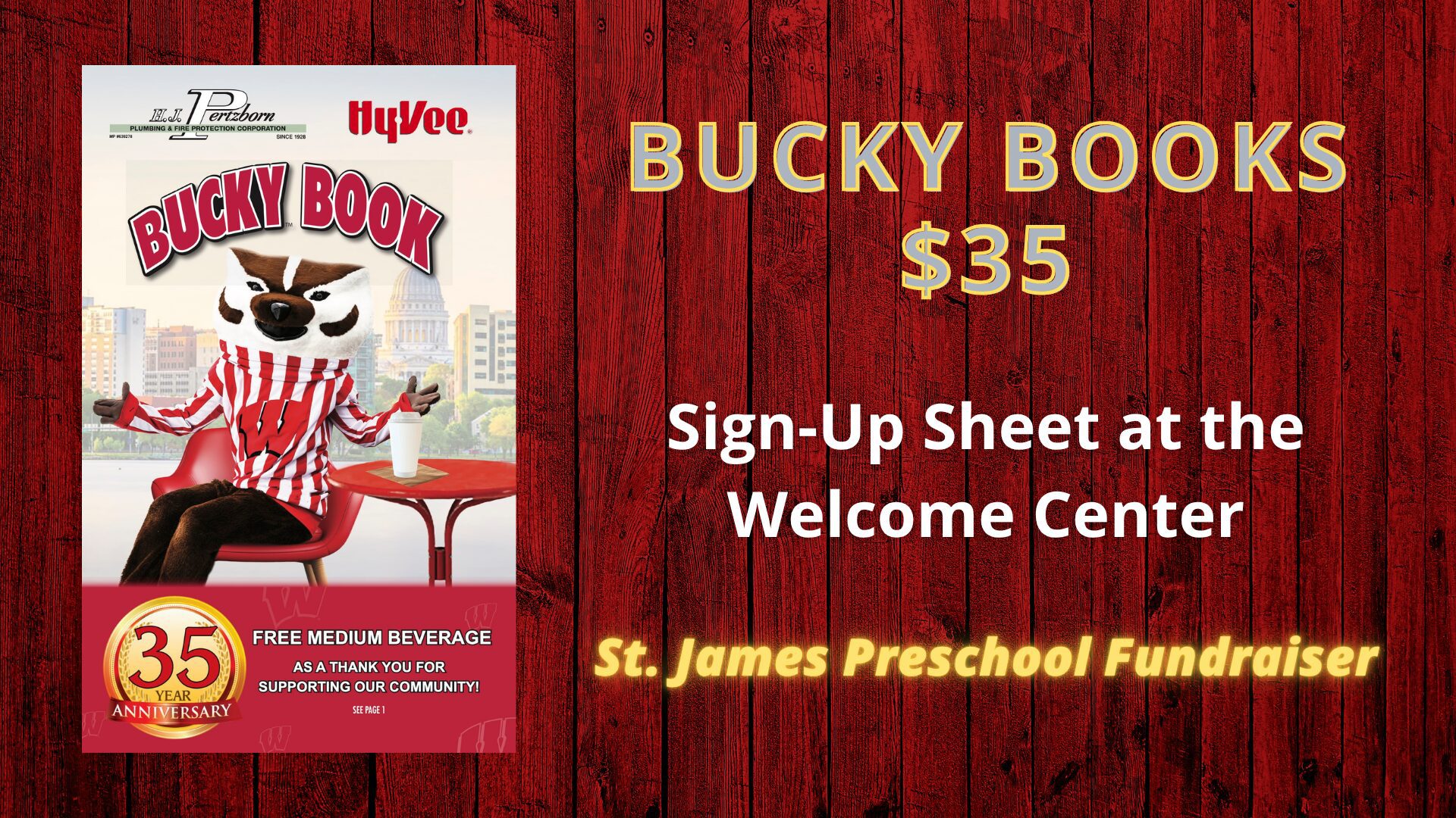 Bucky Books 2026