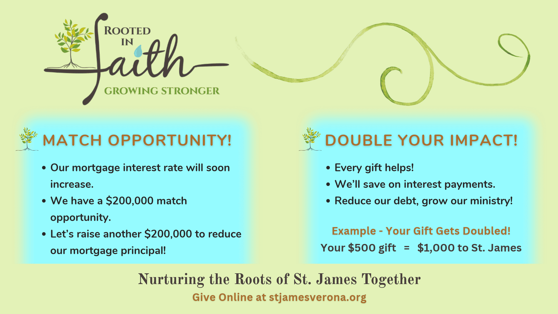 Rooted in Faith, Growing Stronger_Give Online